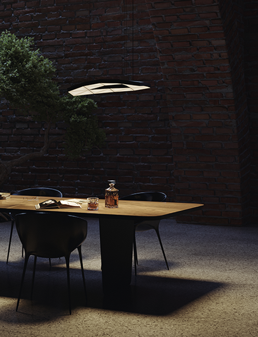 Carbon Claro Dining Final Moods mit TRI Licht