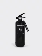 Feuerlöscher mit Manometer Black/Silver