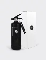 Feuerlöscher mit Manometer Black/Silver