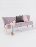 Retro 3-Sitzer Sofa Harry | Lychee