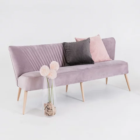 Retro 3-Sitzer Sofa Harry | Lychee