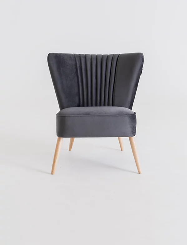 Retro Sessel Harry | Grey Elderberry