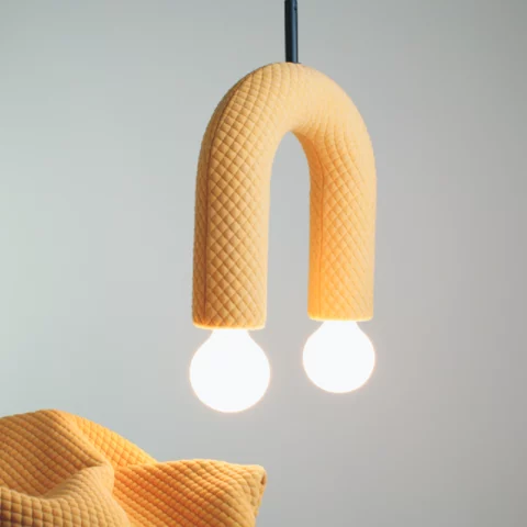 DUO Pendelleuchte | Mosaic Yellow