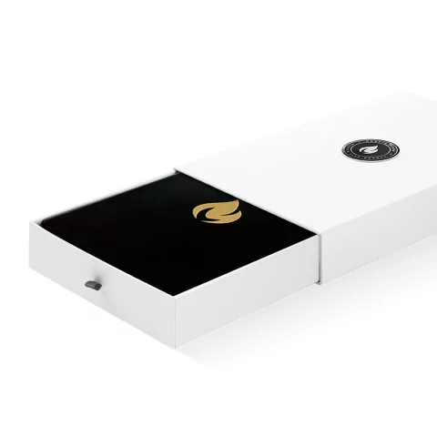 Löschdecke mit Metallbox Black/Gold