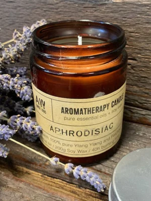 Aromatherapie Sojaduftkerze Aphrodisiakum Moods