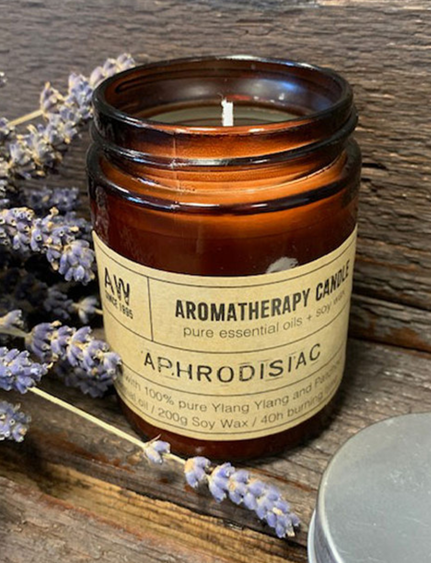 Aromatherapie Sojaduftkerze Aphrodisiakum Moods