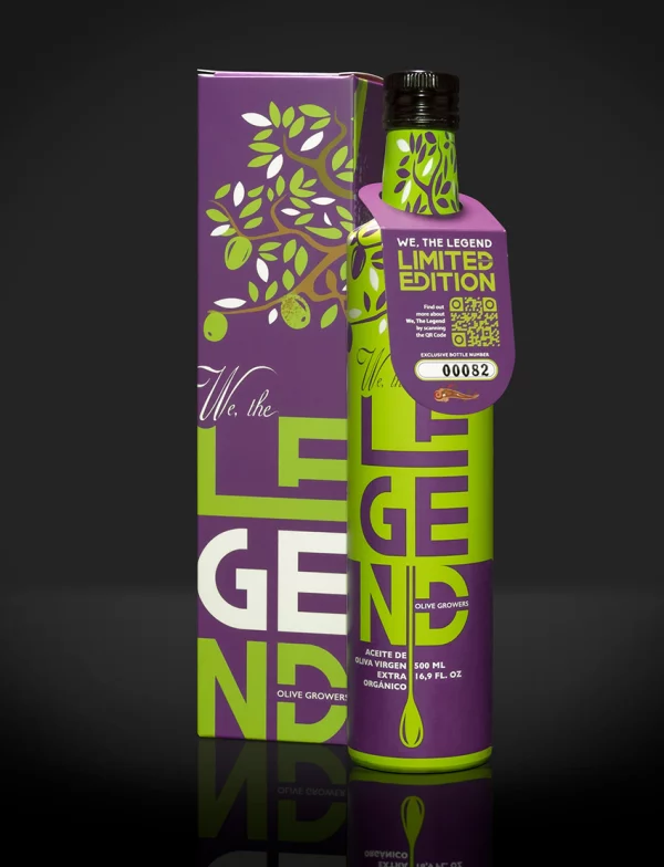 EVOO Picual Olivenöl 500ml WE, THE LEGEND