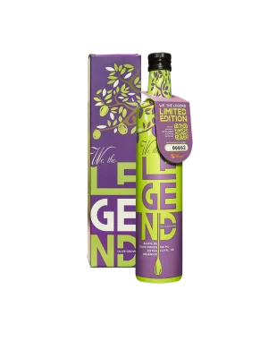 EVOO Picual Olivenöl 500ml WE THE LEGEND green with Package