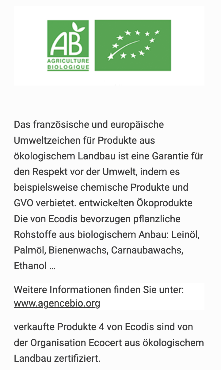 Zertifizierung ökol. Landbau