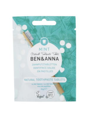 BEN & ANNA Zahnputz TABS ohne Fluorid