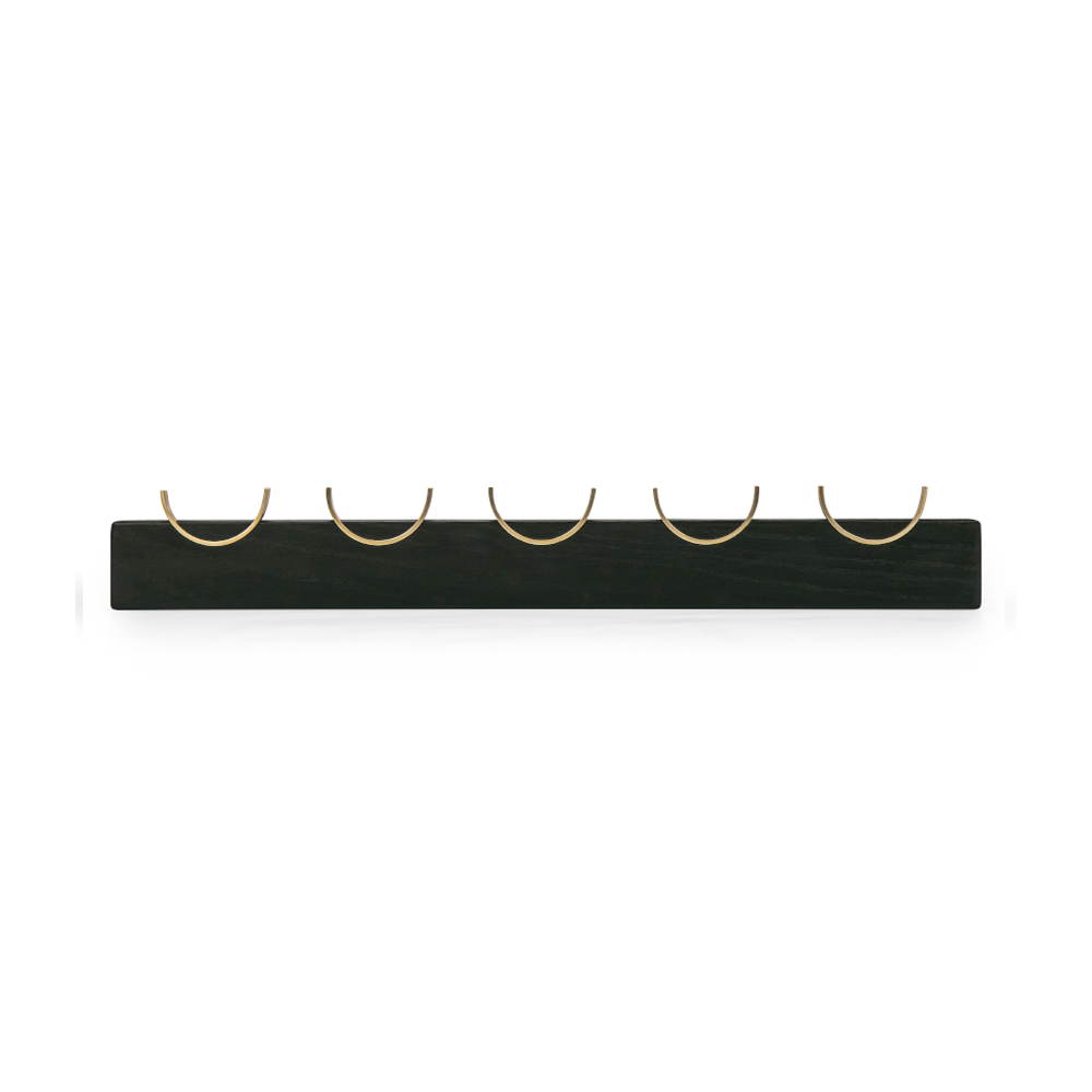 NAMUOS Garderobe DEER Eiche BLACK Messing
