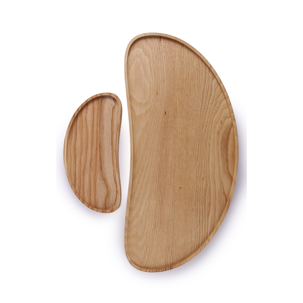NAMUOS Holztablett Bohne Duo