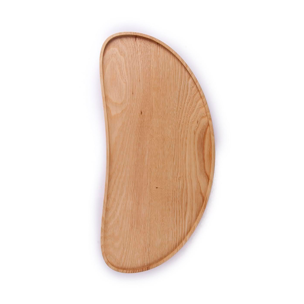 Holztablett Bohne groß