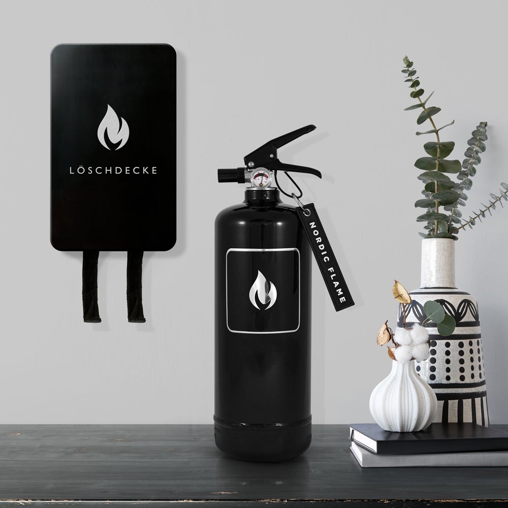 Nordic Flame Feuerlöscher 2kg BLACK