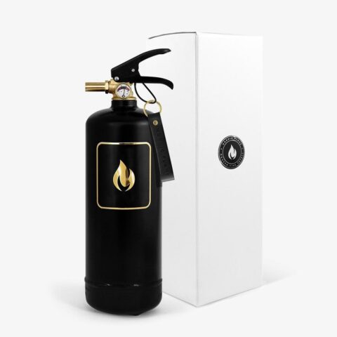 Nordic Flame Feuerlöscher 2kg BLACK/GOLD