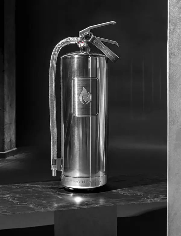 Nordic Flame Feuerlöscher 6kg STEEL EDITION
