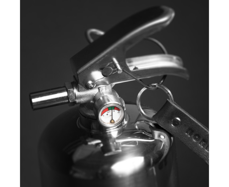 Nordic Flame Feuerlöscher 6kg STEEL EDITION