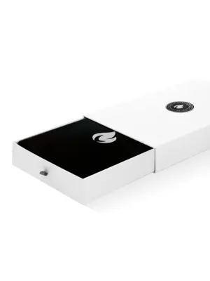 Nordic Flame Löschdecke BLACK:SILVER Box offen