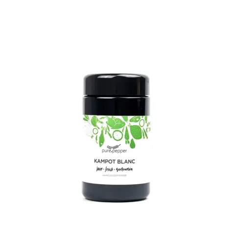 Pfeffer Kampot Blanc 40g kräftiges Aroma