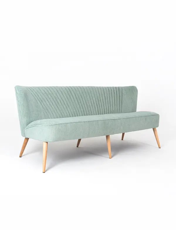Retro 3-Sitzer Sofa Harry Mint