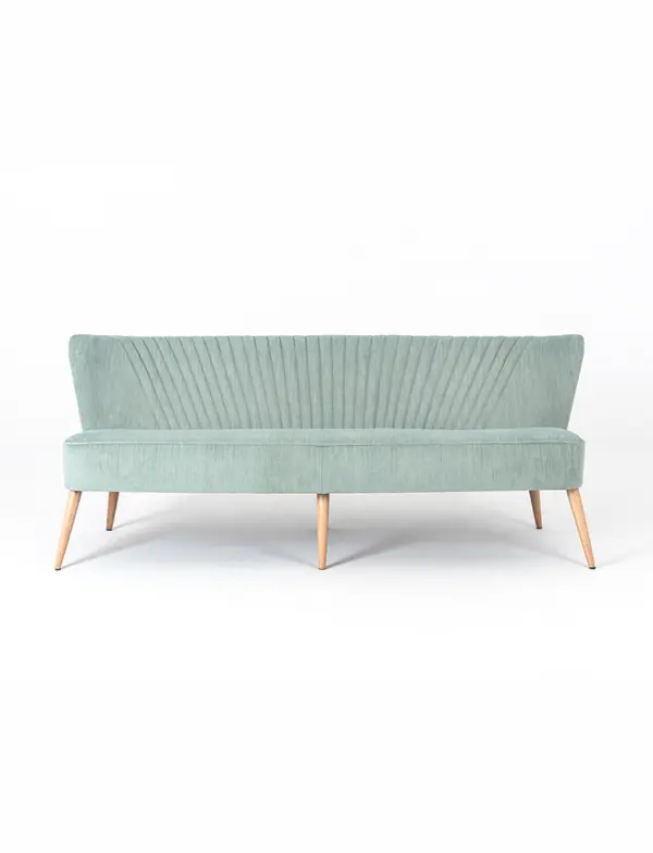 Retro 3-Sitzer Sofa Harry Mint