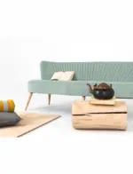 Retro 3-Sitzer Sofa Harry Mint