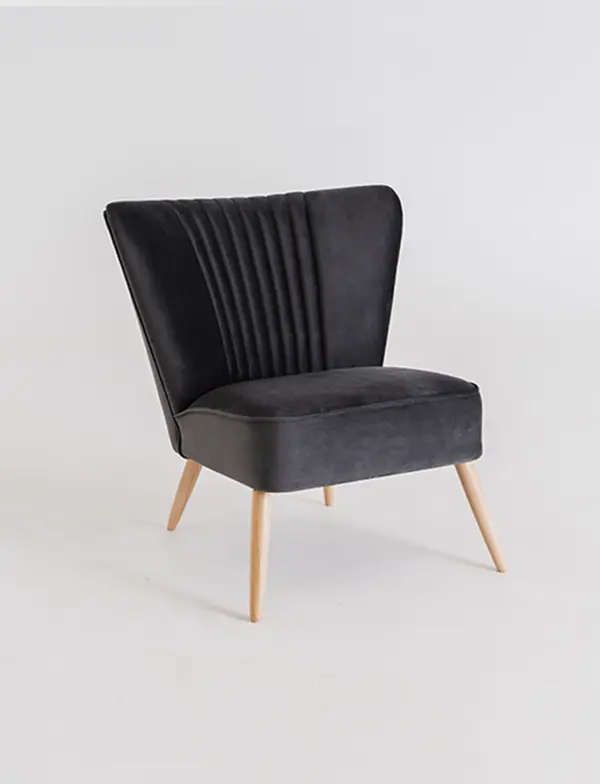 Retro Sessel Harry Grey Eldenberry